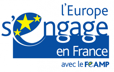 inblue developpement - Spiruline française et responsable - Logo l'Europe s'engage - inblue spiruline